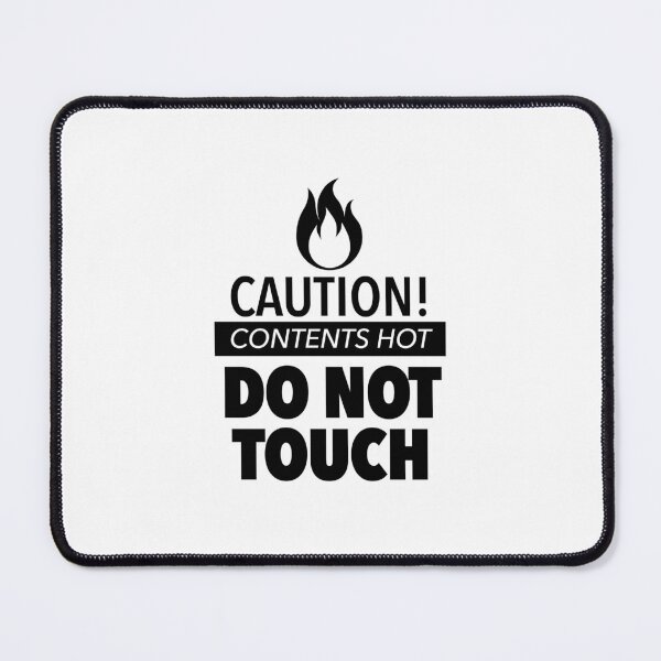 Item preview, CAUTION! Contents Hot DO NOT TOUCH designed and sold by BabblingBimbo.