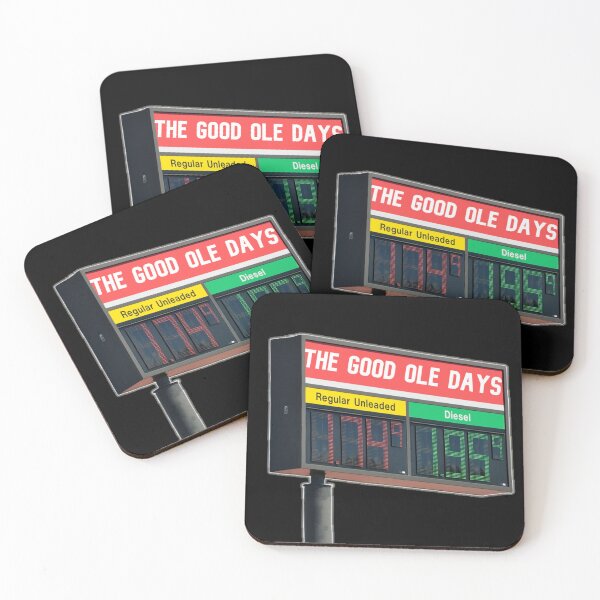 Item preview, The Good Ole Days Gas Prices designed and sold by KathteeDesign.