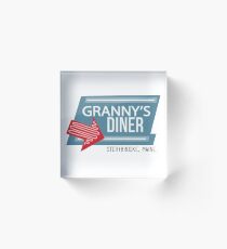 Oma's Diner - Es war einmal Acrylblock