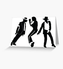 Michael Jackson Greeting Card