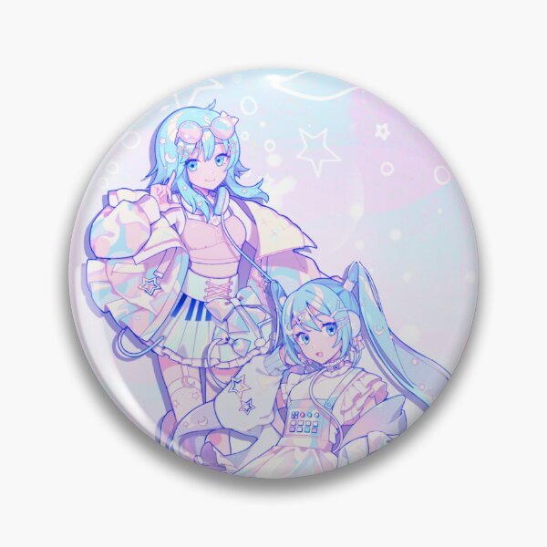 Item preview, Hatsune Miku and Gumi designed and sold by ChronicIronic.