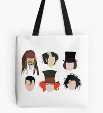 Johnny Depp - Berühmte Charaktere Tote Bag