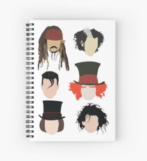 Cuaderno de espiral Johnny Depp - Personajes famosos