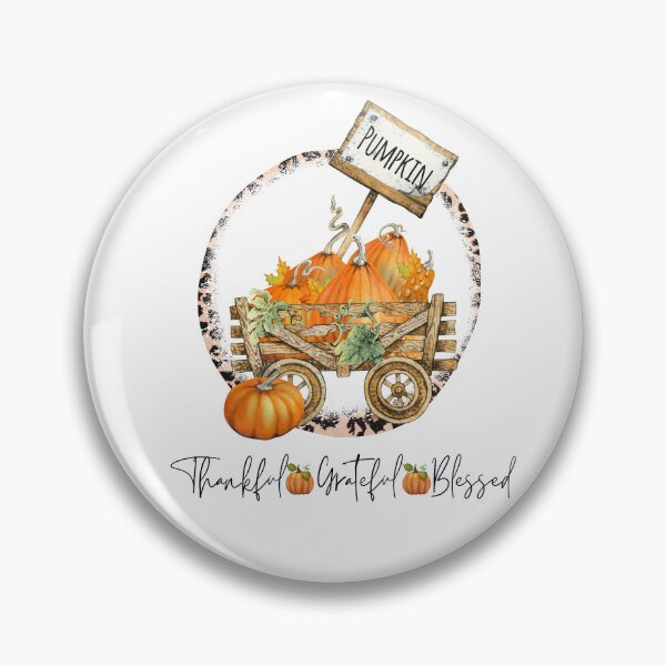 Item preview, Grateful Thankful Blessed - Happy Thanksgiving designed and sold by kash1mera.