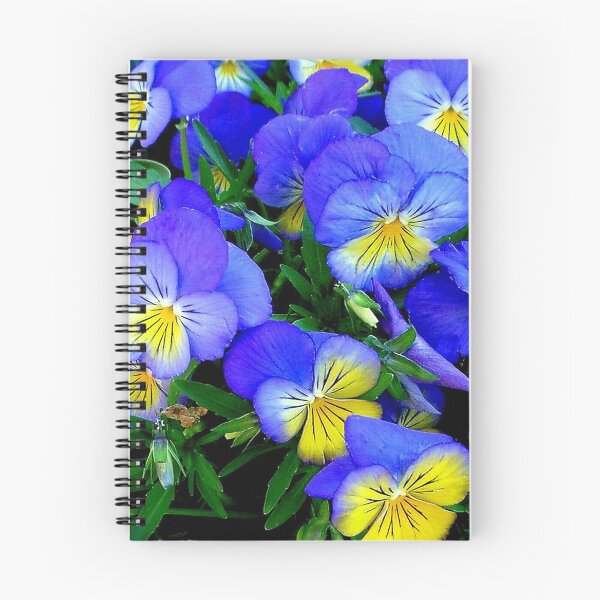 Aperçu de l'œuvre Pensées - Bleu et Jaune créée et vendue par Dana Roper.