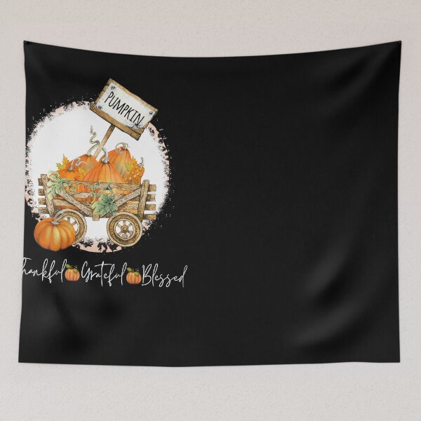 Item preview, Grateful Thankful Blessed - Happy Thanksgiving designed and sold by kash1mera.