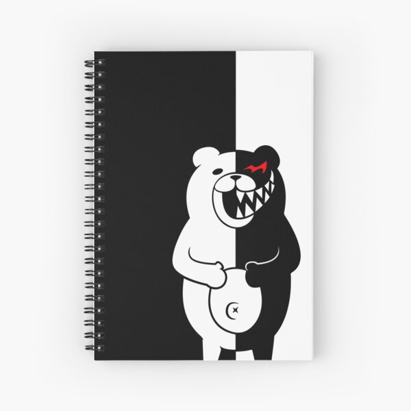 Anime Dangan-Ronpa Notebook Cosplay black and white bear notebook Gift