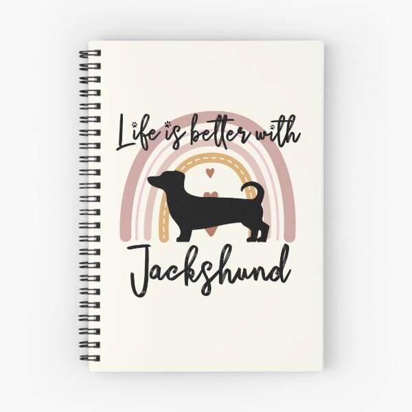 Item preview, Jackshund Dog Rainbow Aesthetic Boho designed and sold by rafaeltto.