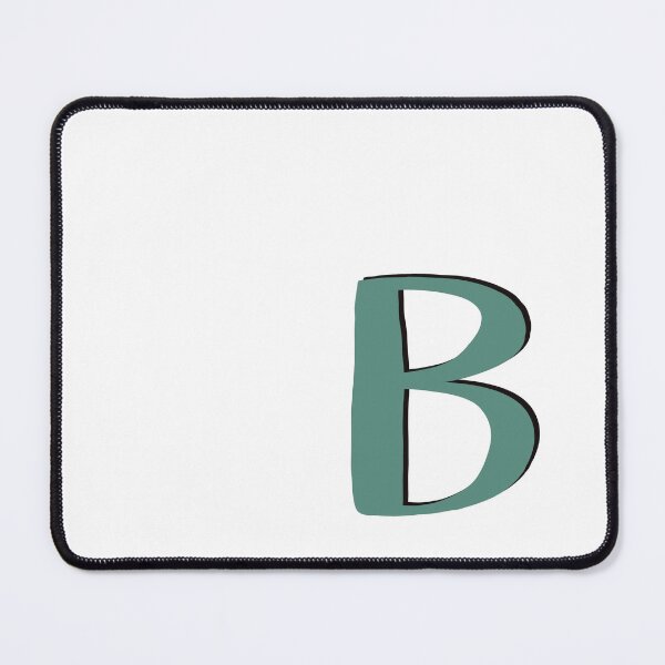Item preview, Letter B Green initial monogram alphabet B capital designed and sold by Antique-Gifts.