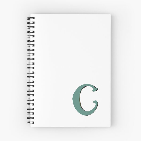 Item preview, Letter C Green initial monogram alphabet capital C  designed and sold by Antique-Gifts.