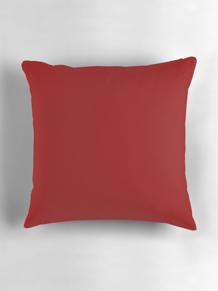 Thumbnail 3 of 4, Pillow, PLAIN SOLID DARK RED - 100 RED SHADES ON OZCUSHIONS ON ALL PRODUCTS designed and sold by ozcushions.