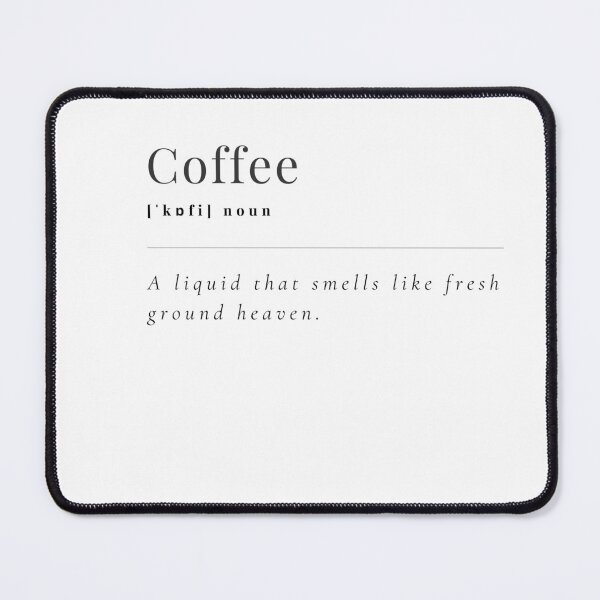 Item preview, Coffee definition designed and sold by Clever-X.