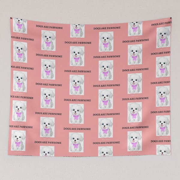 Item preview, ' DOGS ARE PAWSOME " designed and sold by findsbyjune374.