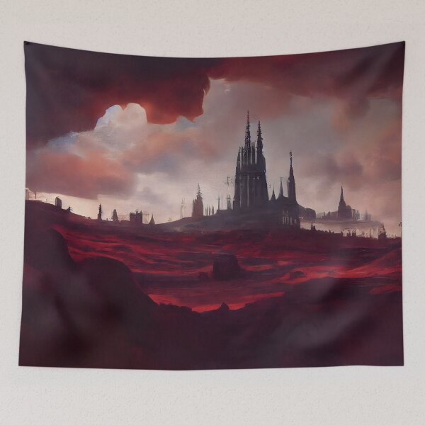 Item preview, Cathedral in a Eldritch Apocalyptic designed and sold by Jaraz.