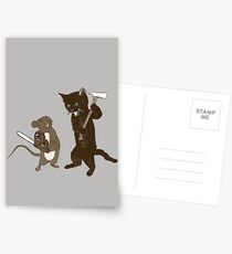They bite, they fight Postcards