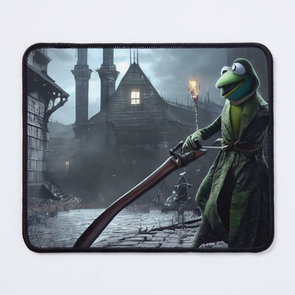 Item preview, Kermit the Frog: Bloodborne Hunter designed and sold by Jaraz.
