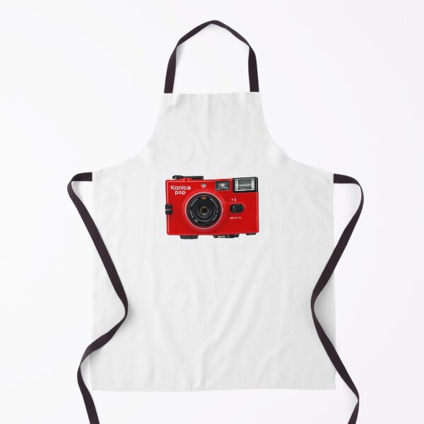 Item preview, Vintage Red Konica Pop 35mm Film Camera designed and sold by vintage-designs.