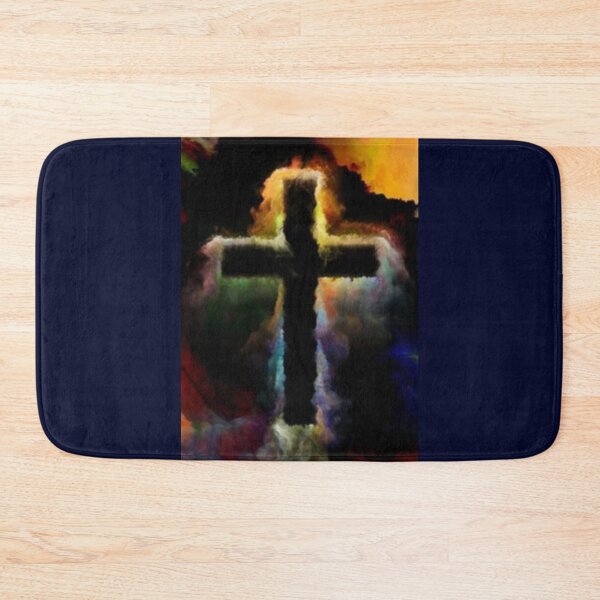 Item preview, Cross on Fire Multicolor Christian Religion  .2. designed and sold by Rowena Jones.