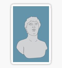 Roman Bust Sticker
