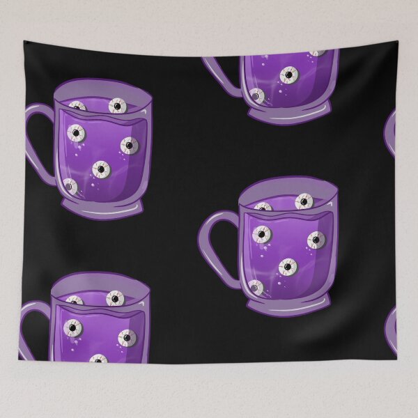 Item preview, Kawaii Halloween Aesthetic Purple Drink designed and sold by GraphicsByGabby.