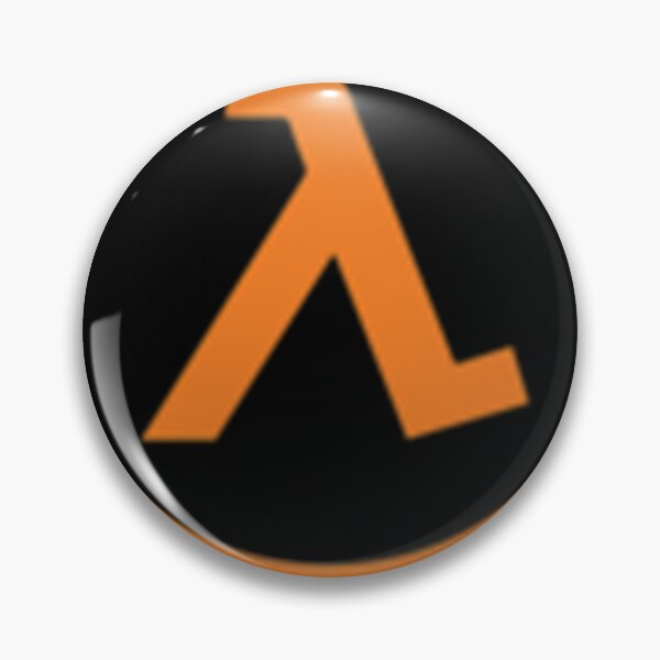 Item preview, Logotipo de Half Life Lambda (fondo negro) Camiseta clásica designed and sold by NorlynPotts.