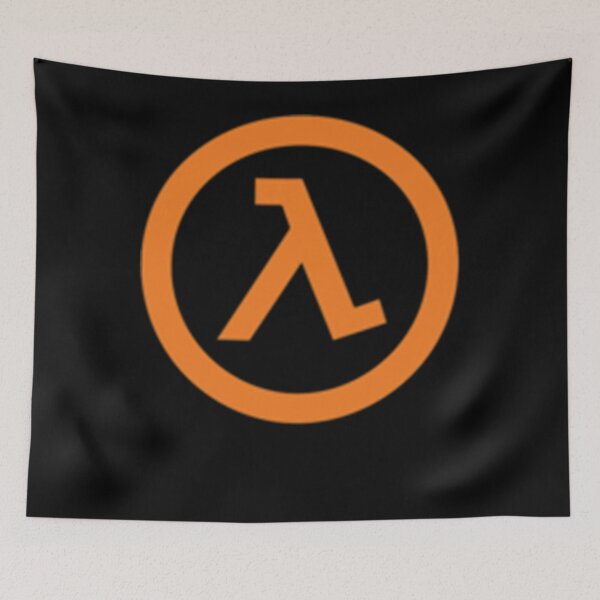 Item preview, Half Life Lambda Logo (black background) Classic T-Shirt designed and sold by NorlynPotts.
