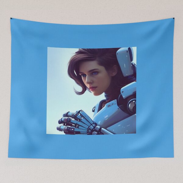 Item preview, Woman or Machine designed and sold by XtraArtEmporium.