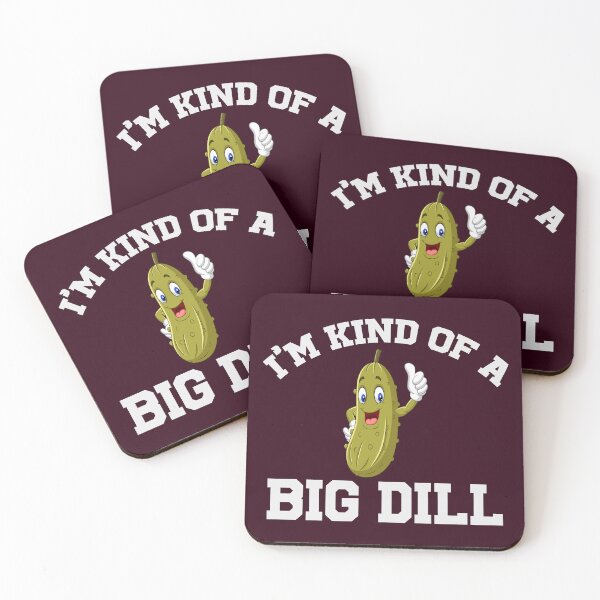 Item preview, I'm Kind of a Big Dill - Pickle Pun designed and sold by S Cube Design.