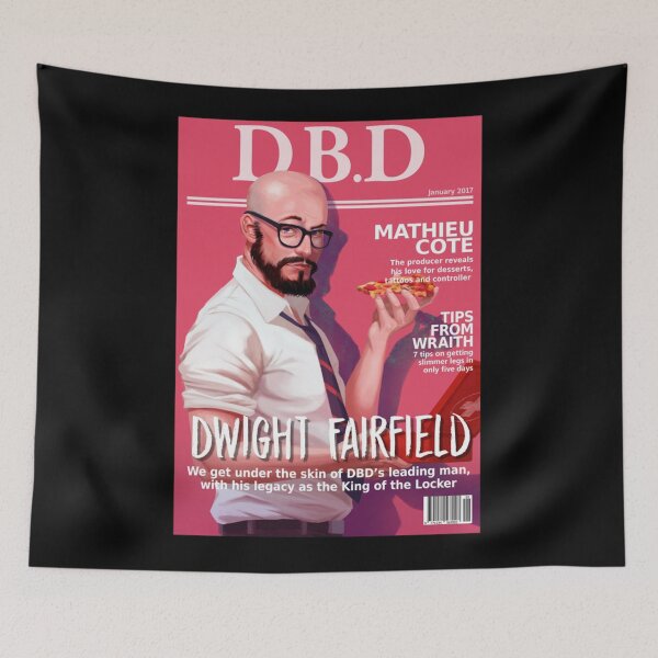Item preview, Dead By Daylight Magazine Cover Dwight Fairfield designed and sold by gaslinleiberp.