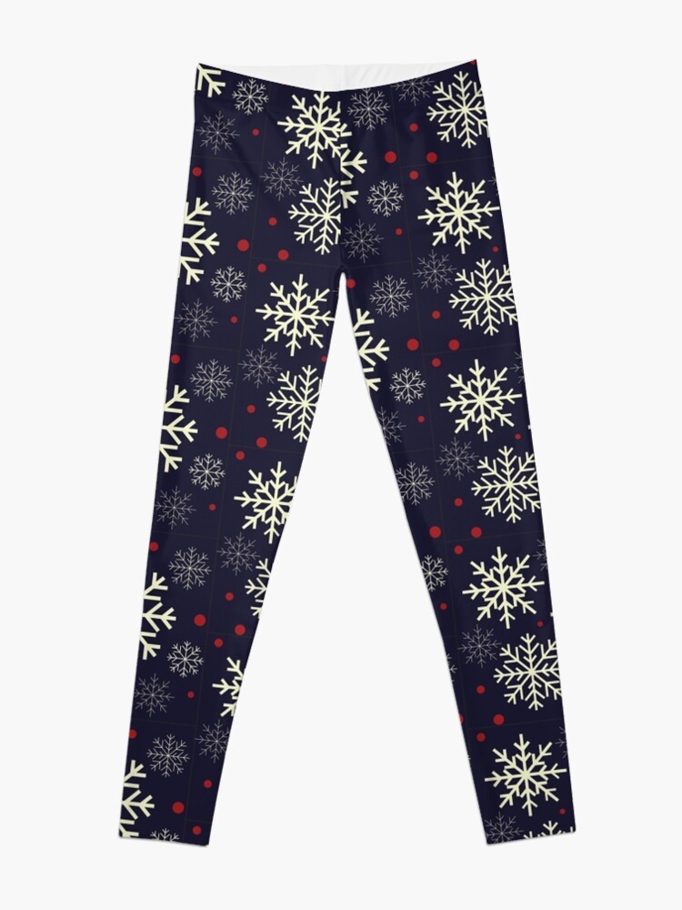 Snowflake Leggings for Sale by KathrinLegg