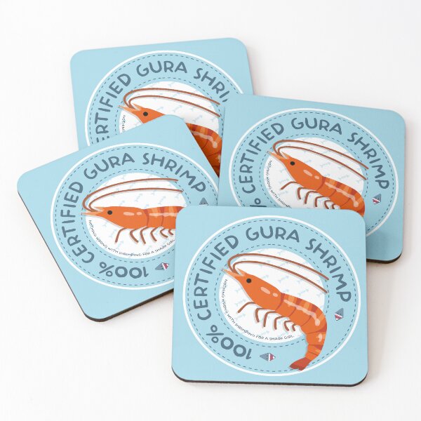 Item preview, Gura Shrimp Seal of Approval designed and sold by Pong Lizardo.