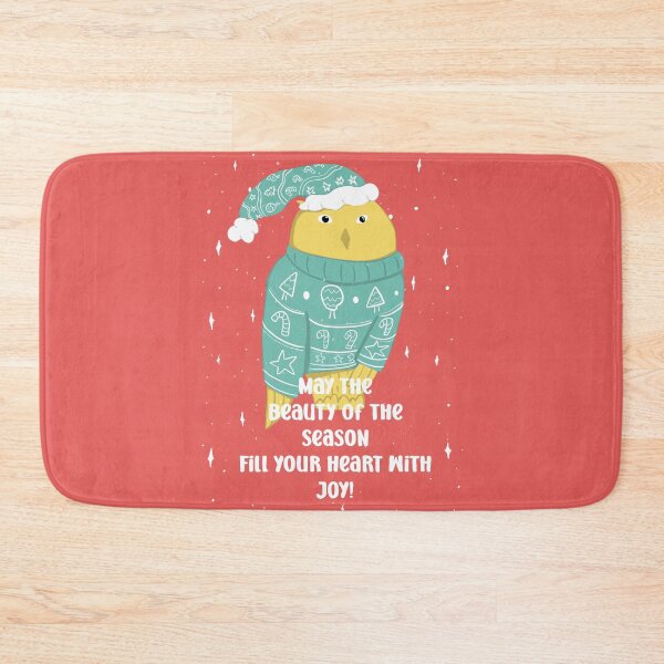 Item preview, May the beauty of the season fill your heart with Joy -  Owls Greetings collection - RYG designed and sold by MaddaMom.