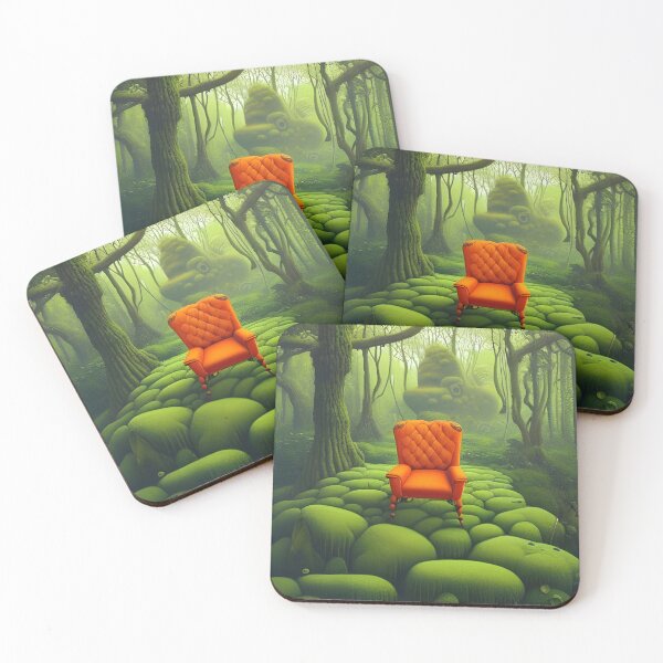 Item preview, Wait beside the Orange Chair designed and sold by LyndiiLoubie.