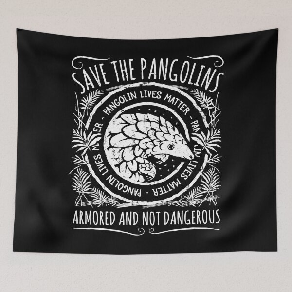 Item preview, Anti Poaching Awareness - Endangered Pangolin Classic  designed and sold by mathythailb.