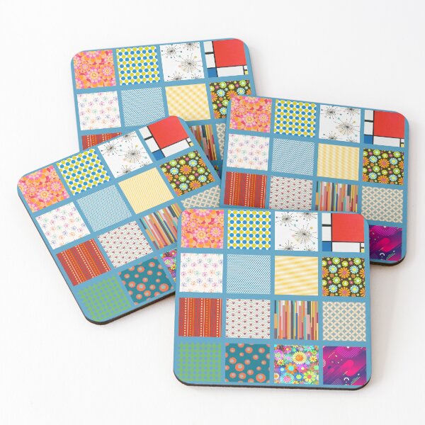 Item preview, Retro Images quilt designed and sold by Becky Hunter.