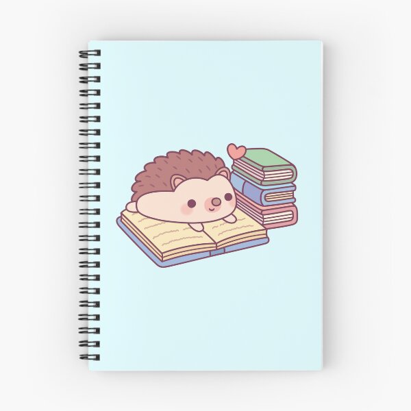 Item preview, Cute Hedgehog Reading A Book designed and sold by rustydoodle.
