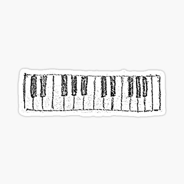 Piano Passion Sticker