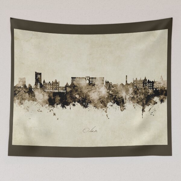 Item preview, Oban Scotland Skyline designed and sold by ArtPrints.