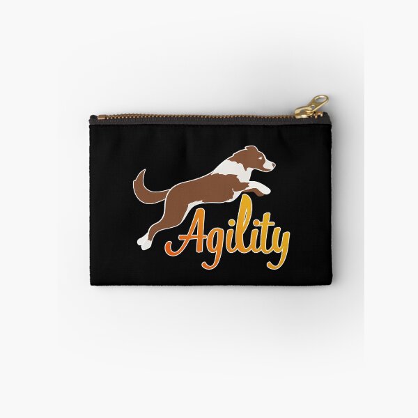 Item preview, Border collie brown and agility in yellow and orange designed and sold by PausePapote.