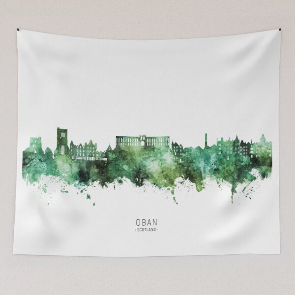 Item preview, Oban Scotland Skyline designed and sold by ArtPrints.