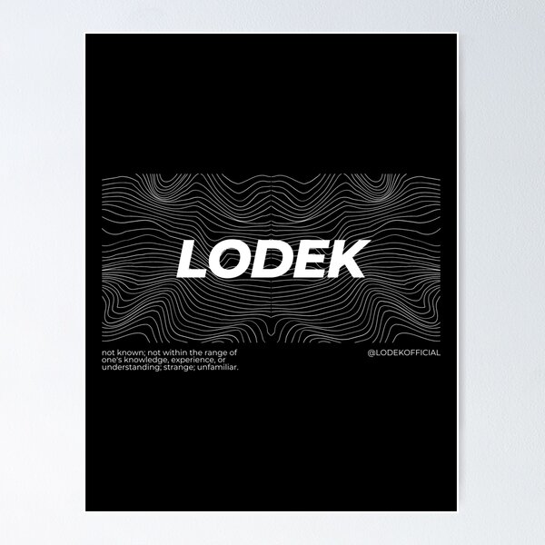 Item preview, NOT KNOWN TEE designed and sold by LODEK.