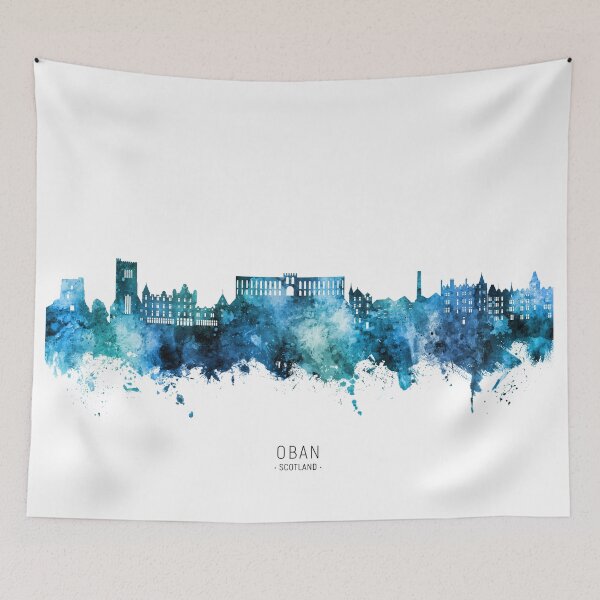 Item preview, Oban Scotland Skyline designed and sold by ArtPrints.