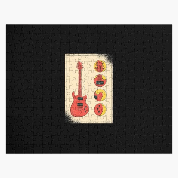 Item preview, Guitar Pieces Sticker designed and sold by Sapphiresacosta.