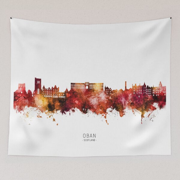Item preview, Oban Scotland Skyline designed and sold by ArtPrints.