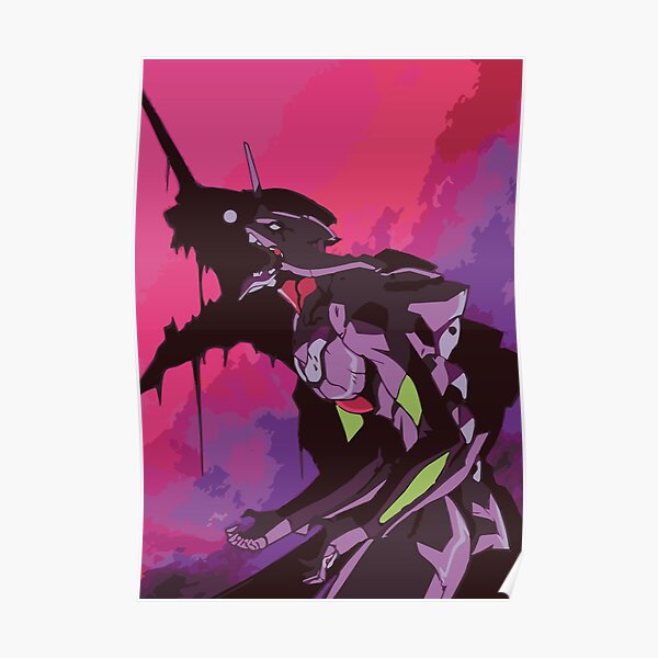 EVA 01 - Evangelion T-shirt / affiche / étui de téléphone / Mug Poster