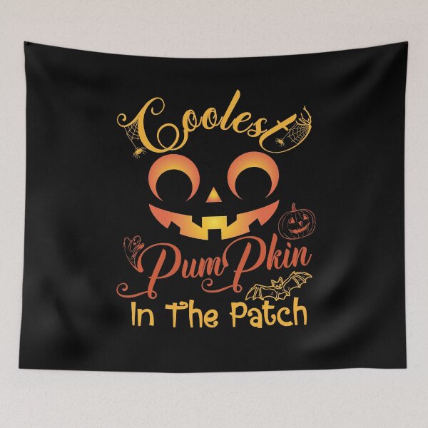 Item preview, Coolest Pumpkin In The Patch, Halloween Quote designed and sold by OB-Store.