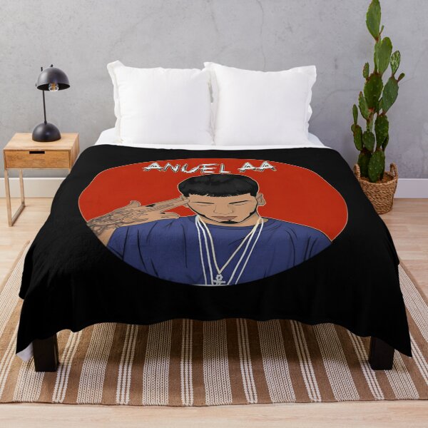 Anuel AA-manta suave y duradera, ropa de cama para acampar, colcha de  franela personalizada con