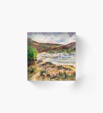 Magaliesburg landscape Acrylic Block