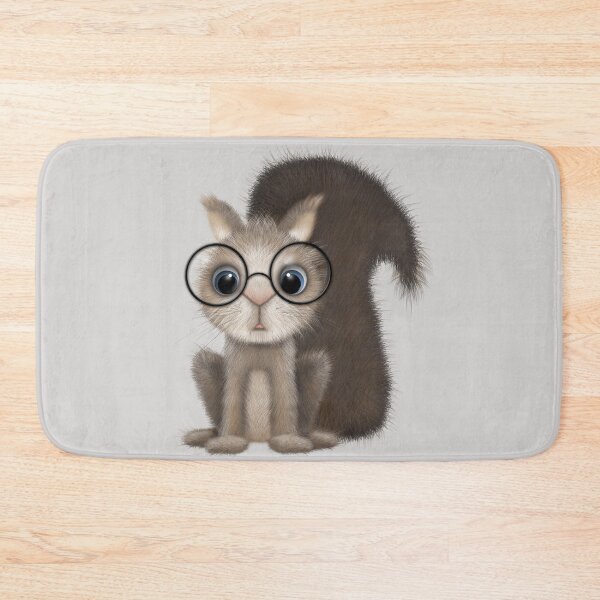 Item preview, Adorable Squirrel with Glasses designed and sold by DogLifeCo.