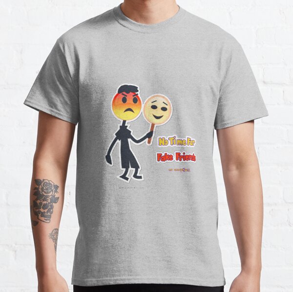 Fake Friend Boy Emoji Classic T-Shirt